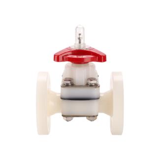 Membranventiler med flange