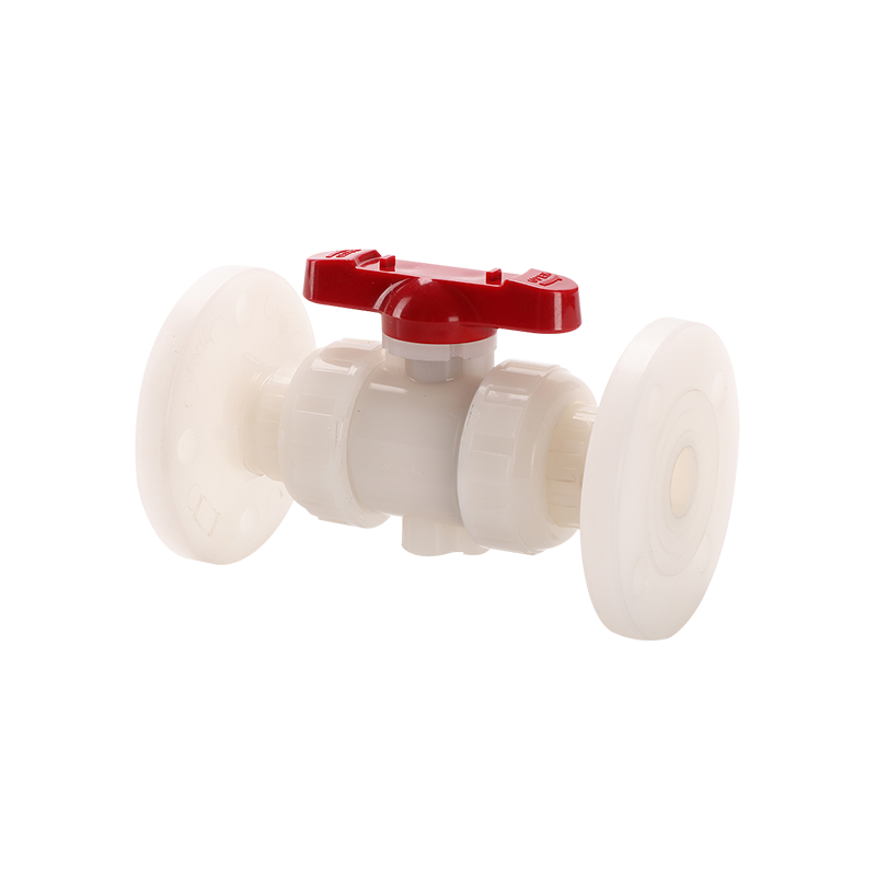 Kugleventil med flange