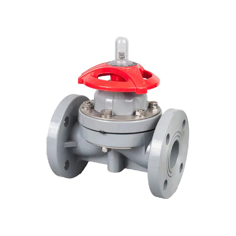 Membranventiler med flange