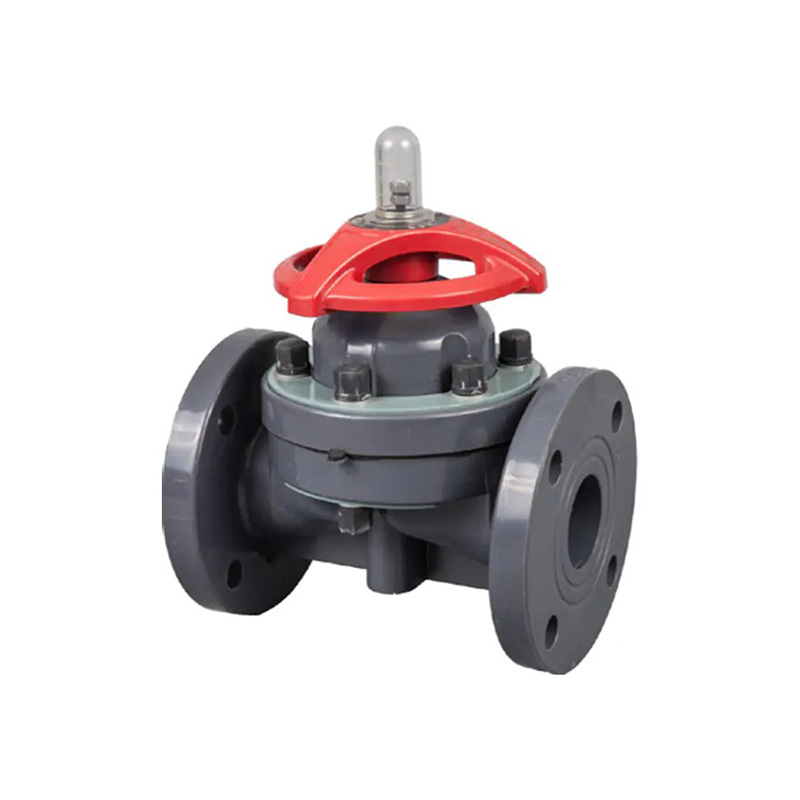 Membranventiler med flange