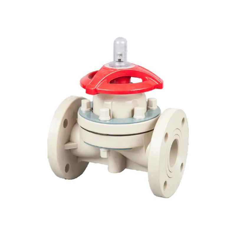 Membranventiler med flange
