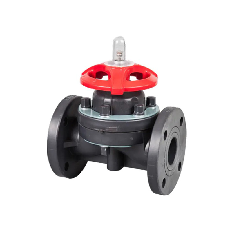 Membranventiler med flange