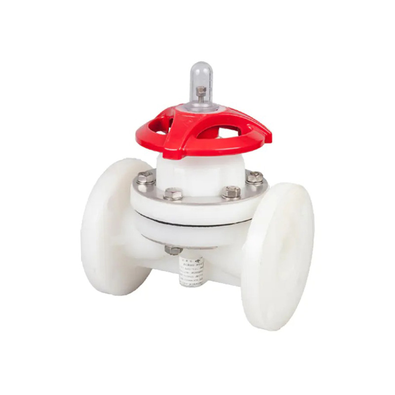Membranventiler med flange